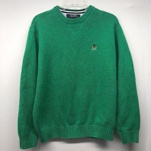 Tommy Hilfiger Men's Sweater Green Crew Neck